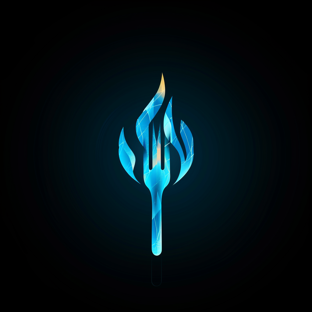 Logo restauration bleu